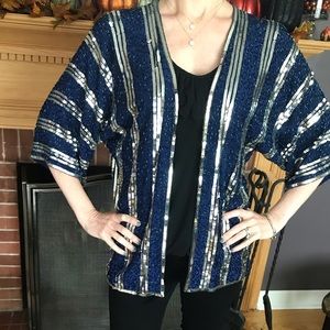 Vintage Sequin Jacket Size S-M